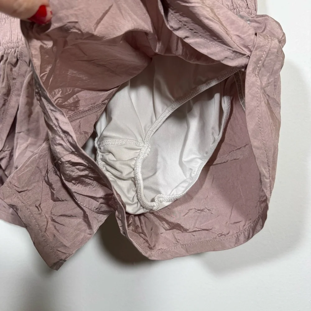 Free People Movement High Waisted Shorts size XS Pink - Picture 6 of 7